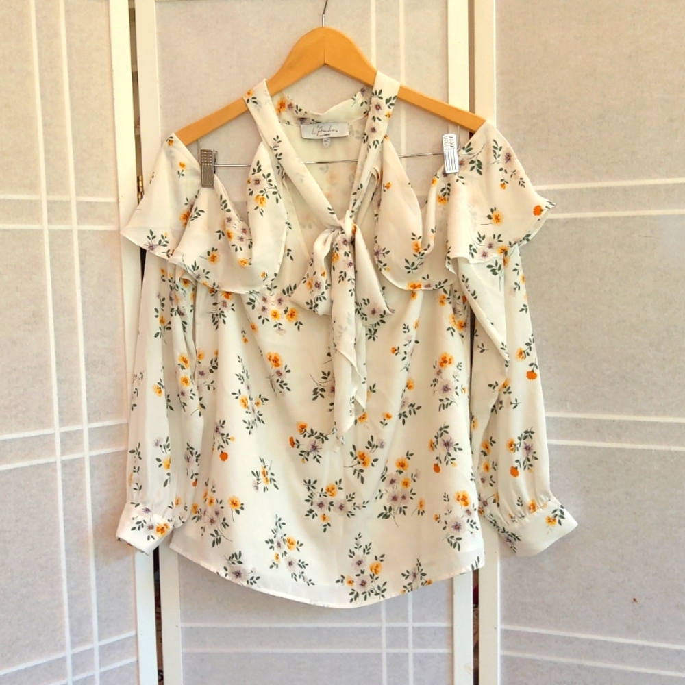 L'Academie floral blouse